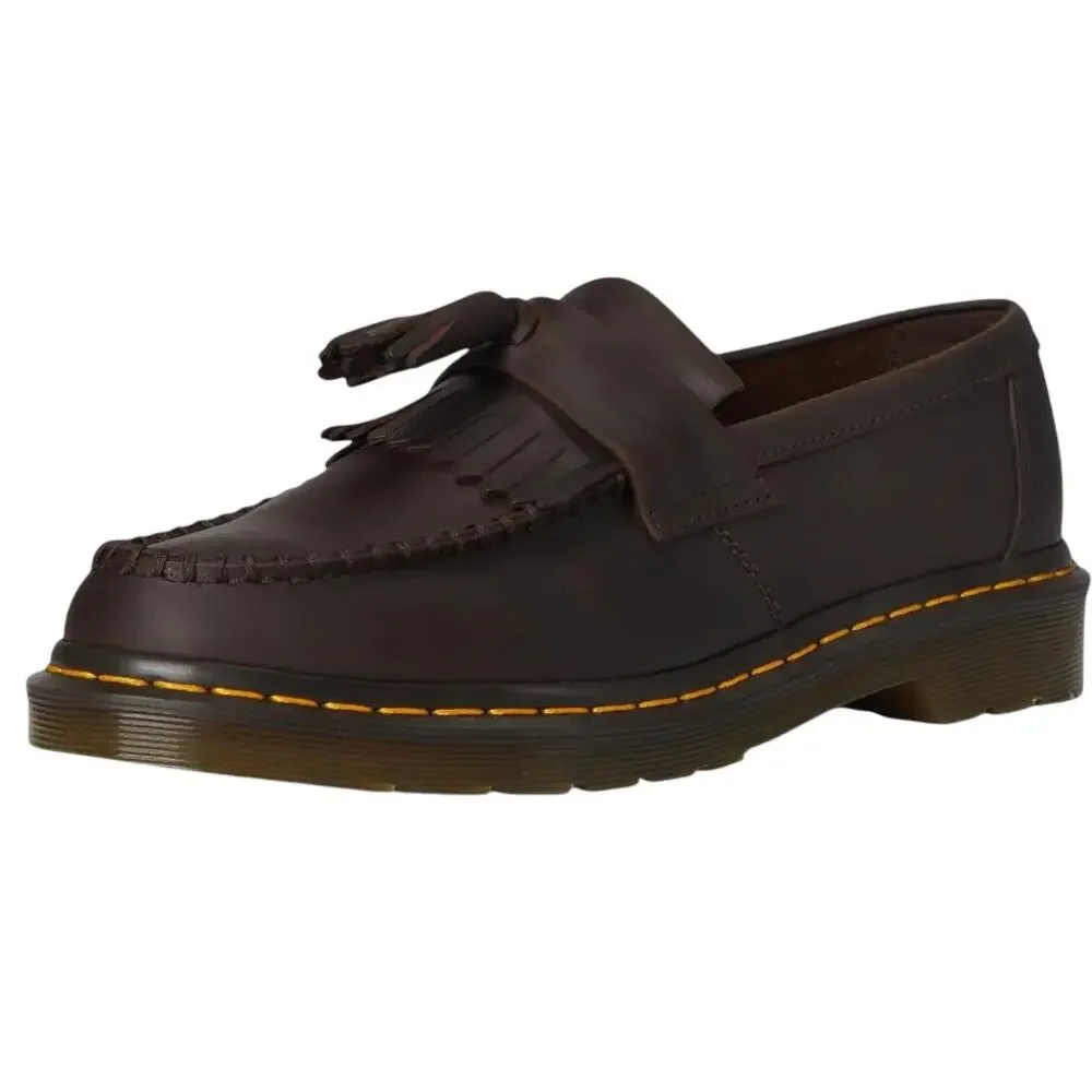 Dr. Martens Womens Adrian Bex Loafers EU 38 US 7 Brown Leather EUC